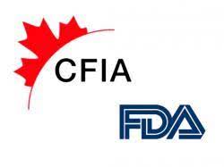 CFIA FDA